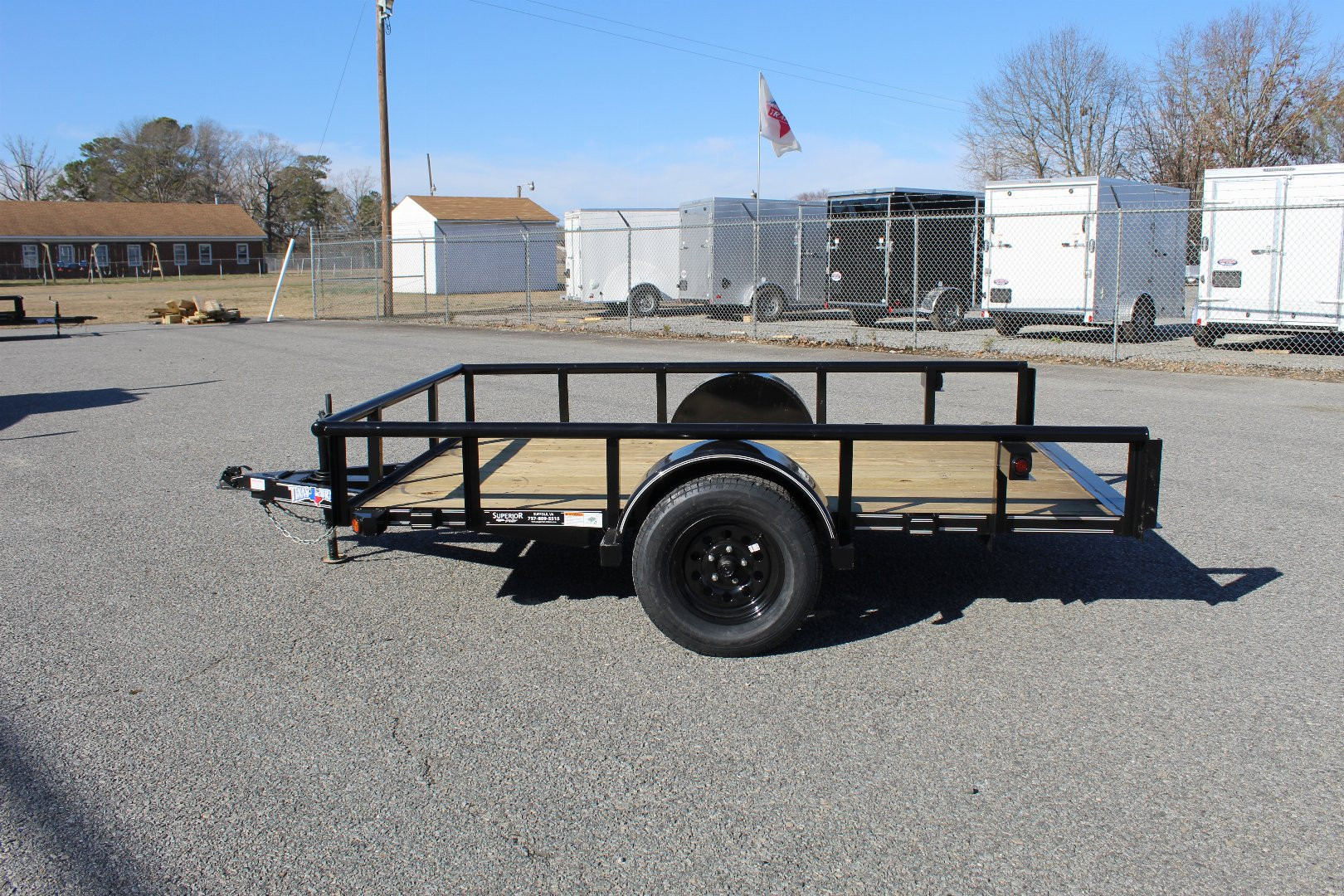 New 2025 TEXAS BRAGG TRAILERS 6X10P Tilt Trailer