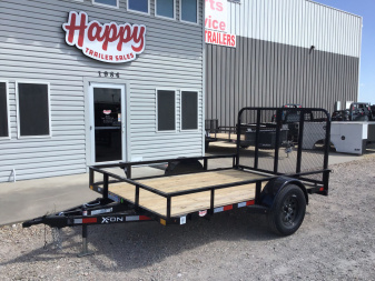 2025 X-On 77"x10' Single Axle Utility Trailer - U2
