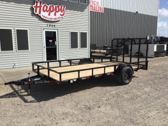 2025 X-On 83"x14' Single Axle Utility Trailer - U3