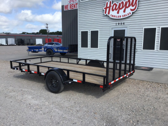 New 2025 X-On 83"x14' Single Axle Utility Trailer - U3