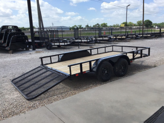 New 2025 X-On 83"x14' Tandem Axle Utility Trailer - U6