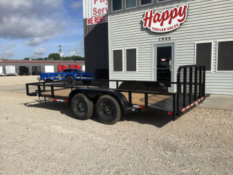 New 2025 X-On 83"x16' Tandem Axle Utility Trailer - U6