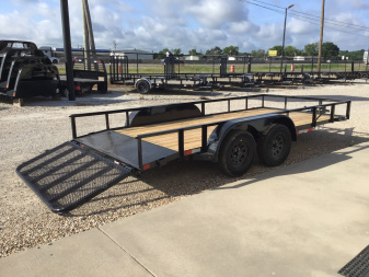 New 2025 X-On 83"x16' Tandem Axle Utility Trailer - U6