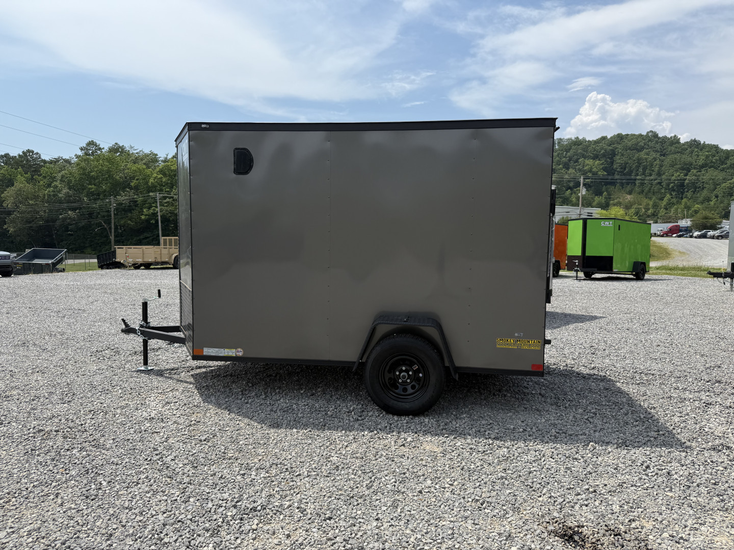 New 2025 Covered Wagon Trailers 6X10 SA B/O Cargo / Enclosed Trailer