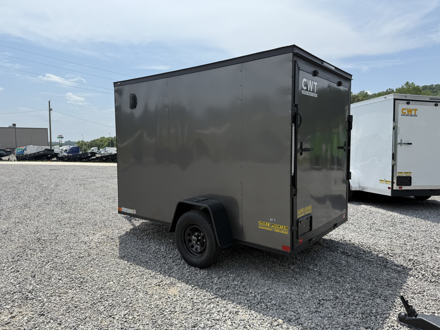 New 2025 Covered Wagon Trailers 6X10 SA B/O Cargo / Enclosed Trailer