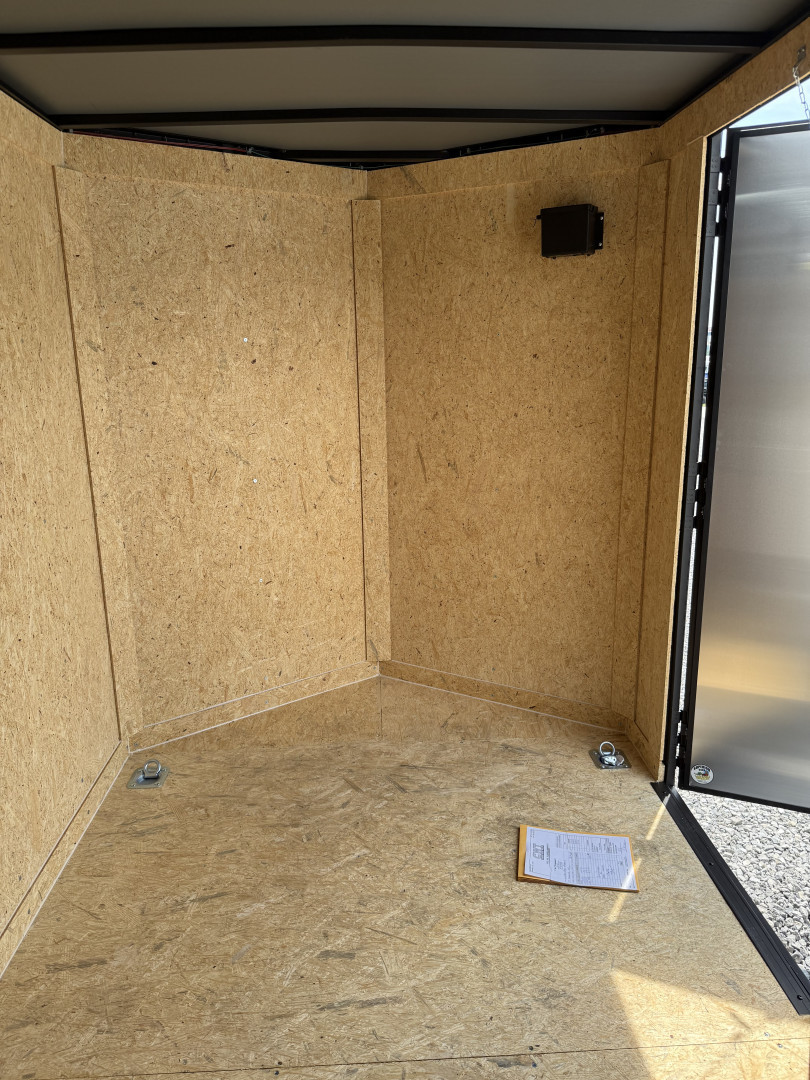 New 2025 Covered Wagon Trailers 6X10 SA B/O Cargo / Enclosed Trailer
