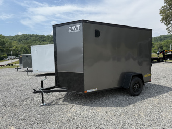 New 2025 Covered Wagon Trailers 6X10 SA B/O Cargo / Enclosed Trailer