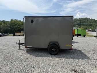 New 2025 Covered Wagon Trailers 6X10 SA B/O Cargo / Enclosed Trailer