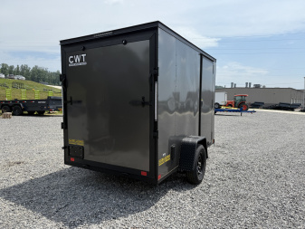 New 2025 Covered Wagon Trailers 6X10 SA B/O Cargo / Enclosed Trailer