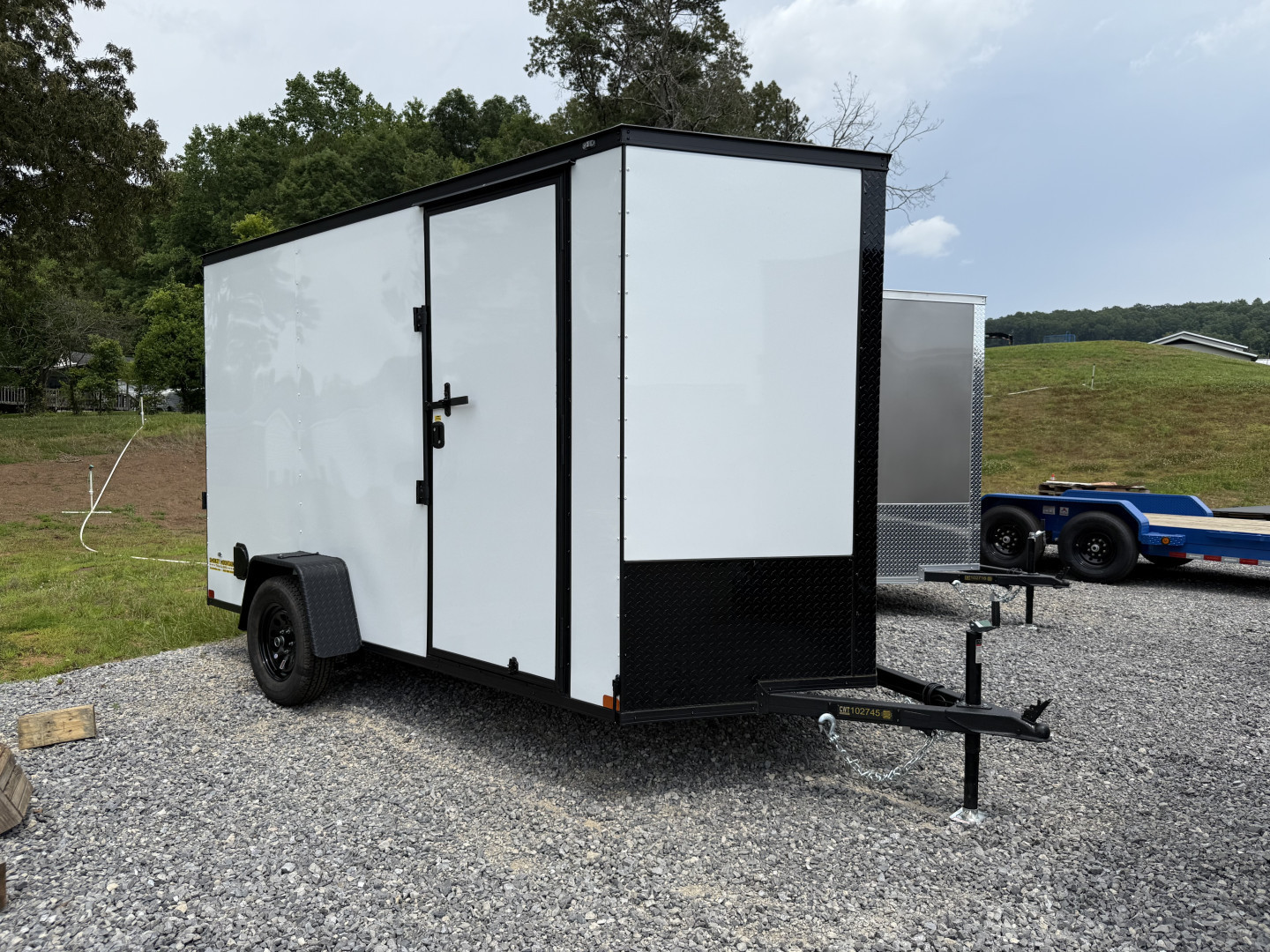 New 2025 Covered Wagon Trailers 6X12 SA B/O BAR LOCK Cargo / Enclosed Trailer
