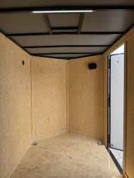 New 2025 Covered Wagon Trailers 6X12 SA B/O BAR LOCK Cargo / Enclosed Trailer