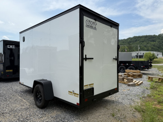New 2025 Covered Wagon Trailers 6X12 SA B/O BAR LOCK Cargo / Enclosed Trailer