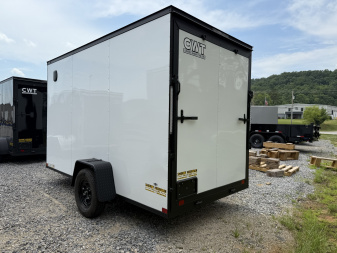 New 2025 Covered Wagon Trailers 6X12 SA B/O BAR LOCK Cargo / Enclosed Trailer