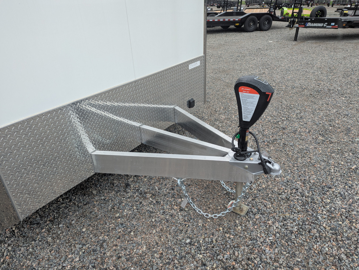 New 2025 ATC Rom 8.5x24 10K Aluminum w/ Electric Jack Car Trailer