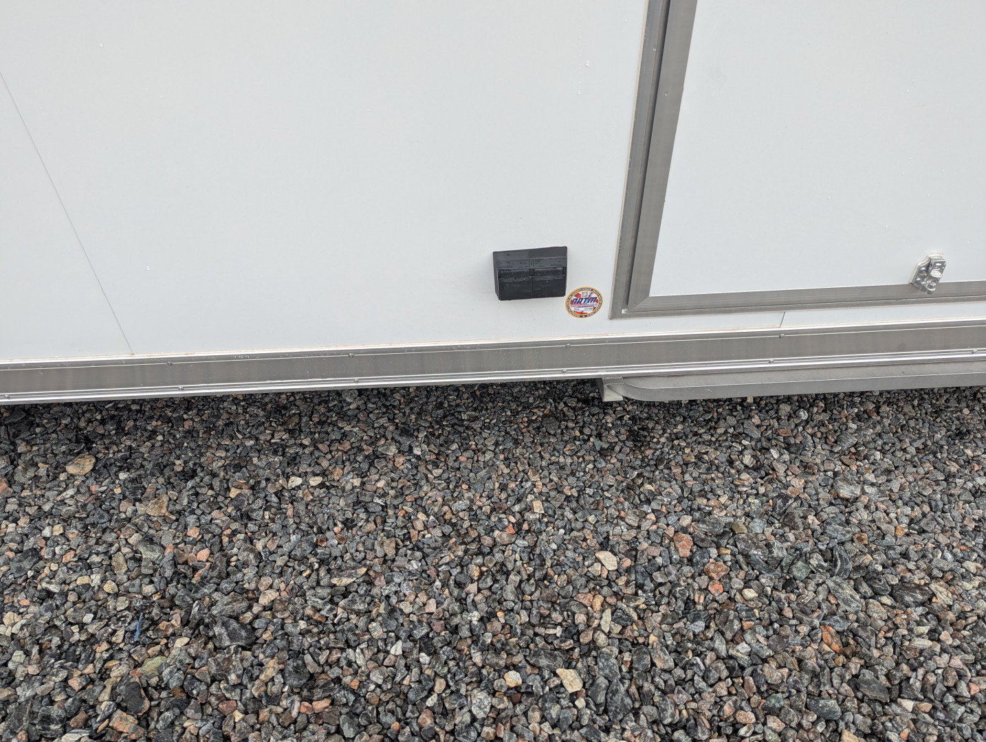 New 2025 ATC Rom 8.5x24 10K Aluminum w/ Electric Jack Car Trailer