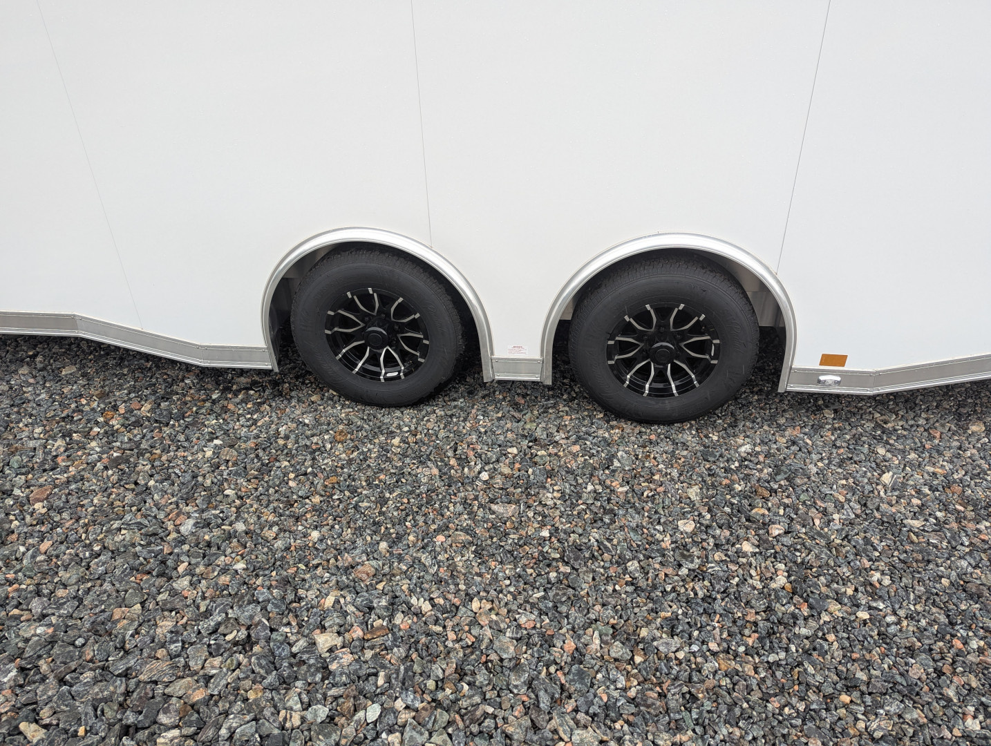 New 2025 ATC Rom 8.5x24 10K Aluminum w/ Electric Jack Car Trailer