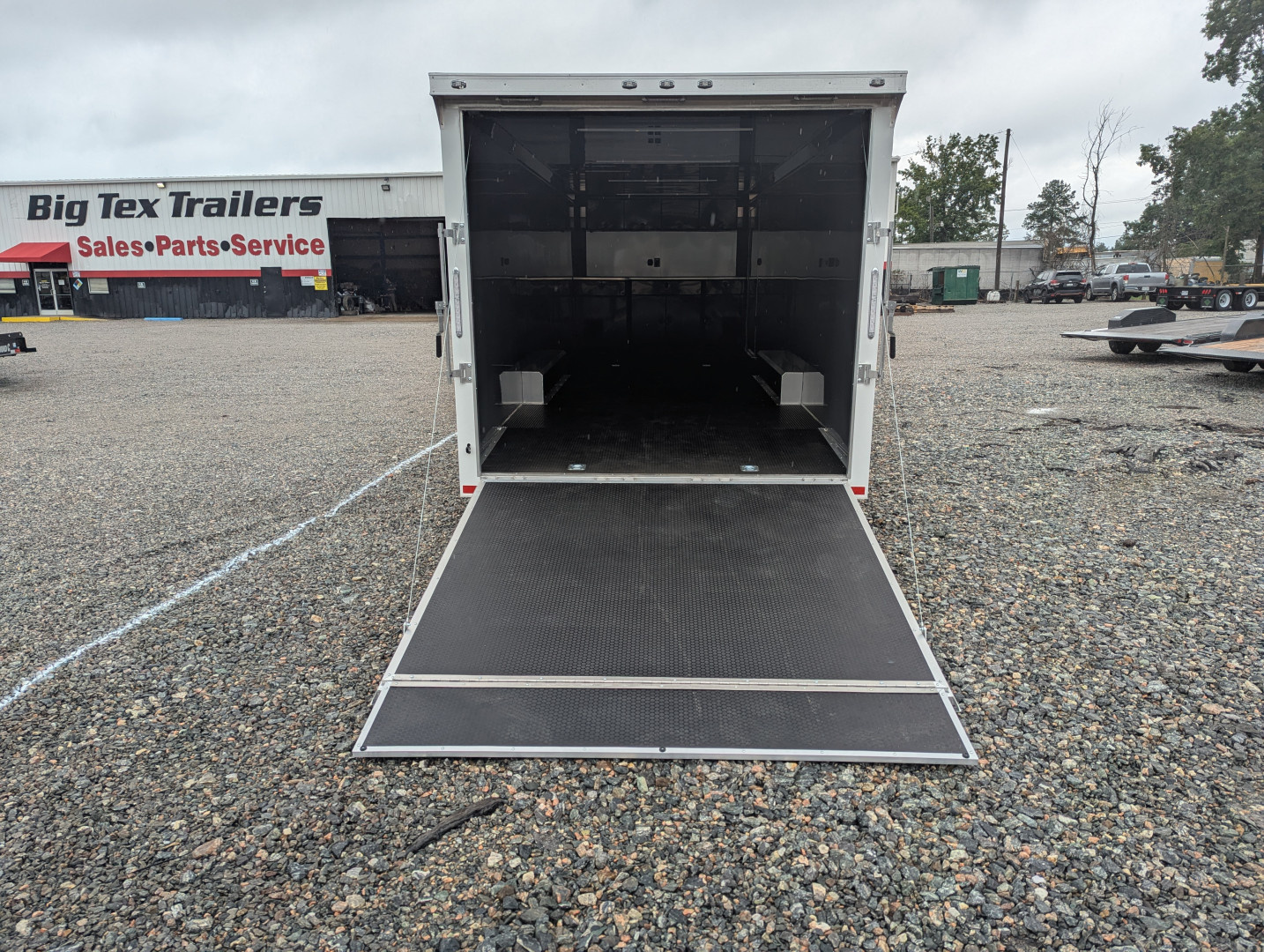 New 2025 ATC Rom 8.5x24 10K Aluminum w/ Electric Jack Car Trailer