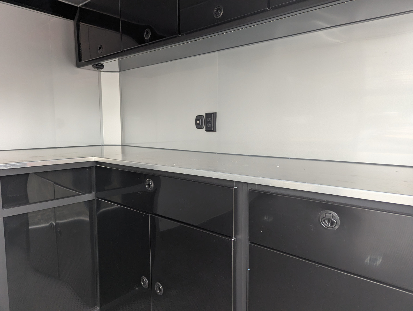 New 2025 ATC Rom 8.5x24 10K Aluminum w/ Electric Jack Car Trailer