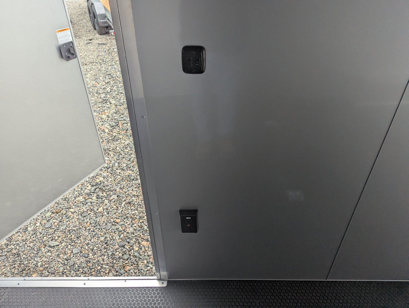 New 2025 ATC Rom 8.5x24 10K Aluminum w/ Electric Jack Car Trailer