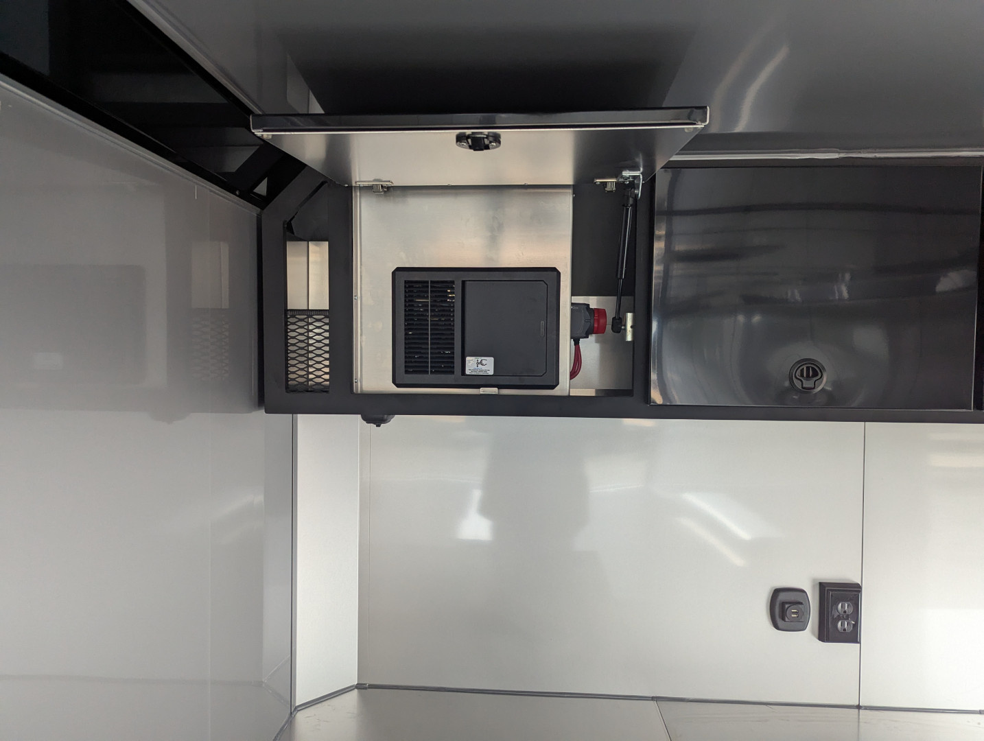 New 2025 ATC Rom 8.5x24 10K Aluminum w/ Electric Jack Car Trailer