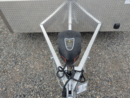 New 2025 ATC Rom 8.5x24 10K Aluminum w/ Electric Jack Car Trailer