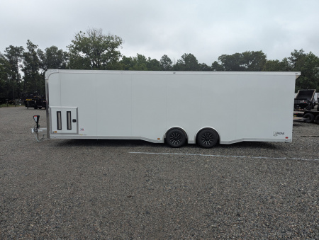New 2025 ATC Rom 8.5x24 10K Aluminum w/ Electric Jack Car Trailer