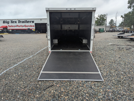 New 2025 ATC Rom 8.5x24 10K Aluminum w/ Electric Jack Car Trailer