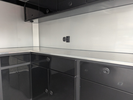 New 2025 ATC Rom 8.5x24 10K Aluminum w/ Electric Jack Car Trailer