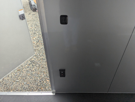 New 2025 ATC Rom 8.5x24 10K Aluminum w/ Electric Jack Car Trailer