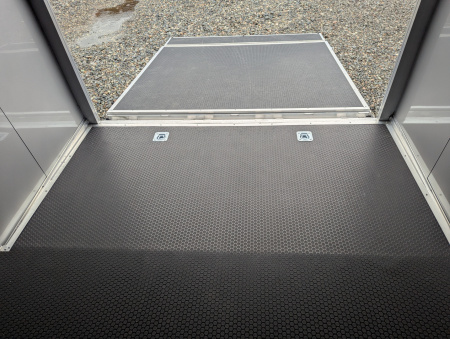 New 2025 ATC Rom 8.5x24 10K Aluminum w/ Electric Jack Car Trailer