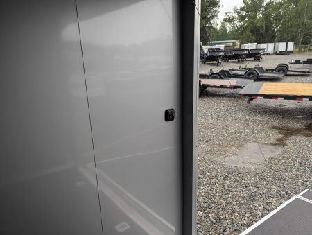 New 2025 ATC Rom 8.5x24 10K Aluminum w/ Electric Jack Car Trailer