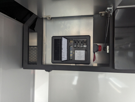 New 2025 ATC Rom 8.5x24 10K Aluminum w/ Electric Jack Car Trailer