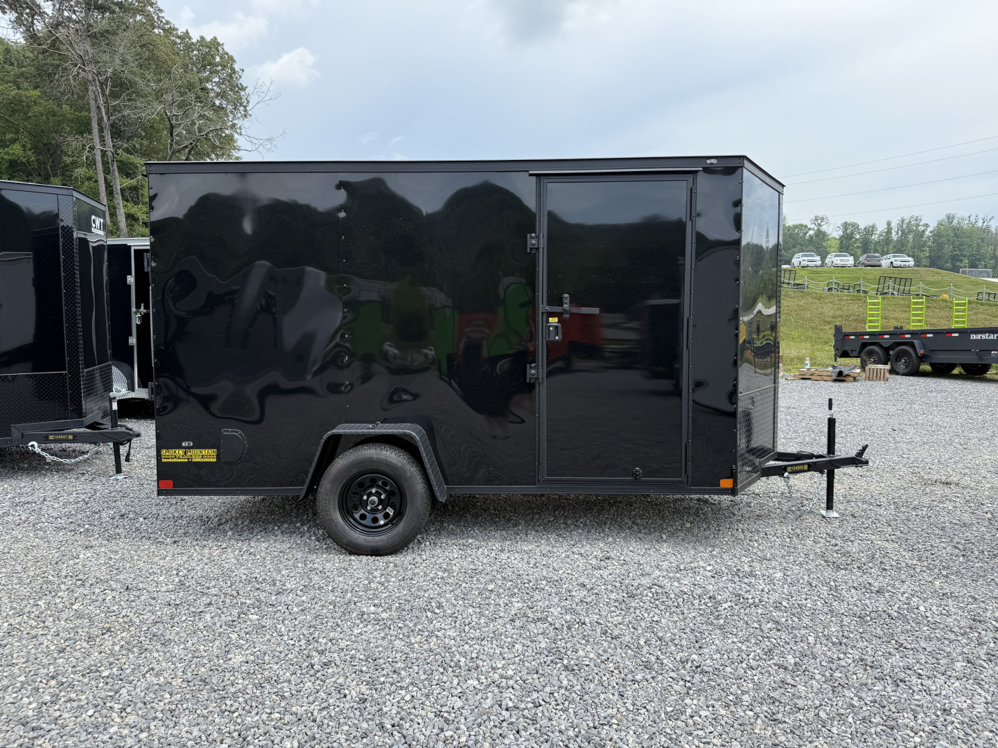 New 2025 Covered Wagon Trailers 6X12 SA B/O BAR LOCK Cargo / Enclosed Trailer