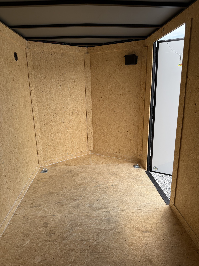 New 2025 Covered Wagon Trailers 6X12 SA B/O BAR LOCK Cargo / Enclosed Trailer