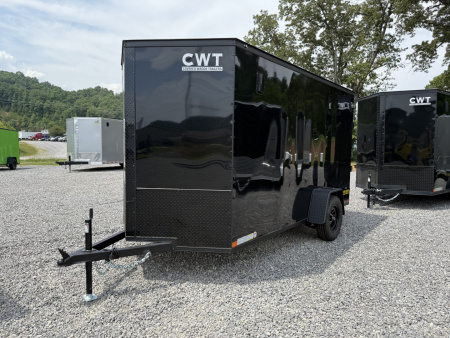 New 2025 Covered Wagon Trailers 6X12 SA B/O BAR LOCK Cargo / Enclosed Trailer