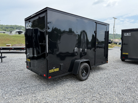 New 2025 Covered Wagon Trailers 6X12 SA B/O BAR LOCK Cargo / Enclosed Trailer