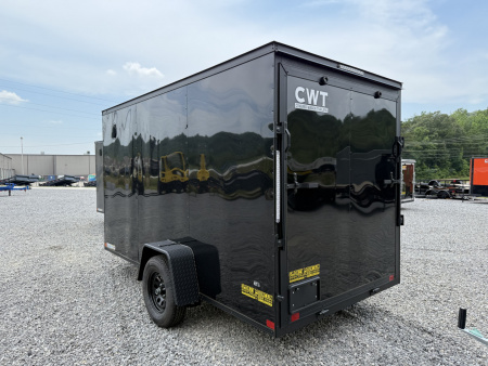 New 2025 Covered Wagon Trailers 6X12 SA B/O BAR LOCK Cargo / Enclosed Trailer