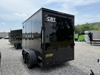 New 2025 Covered Wagon Trailers 6X12 TA2 7' BAR LOCK Cargo / Enclosed Trailer