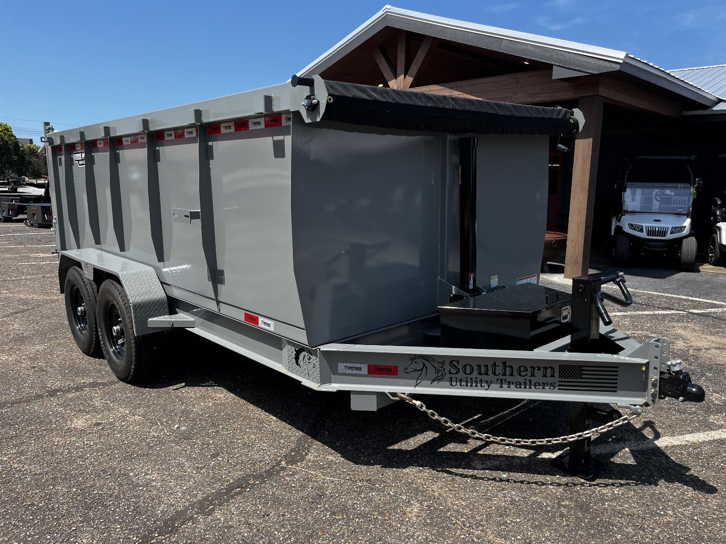 New 2025 Southern Utility Trailers 7x14 14k Dump Trailer for sale in ...
