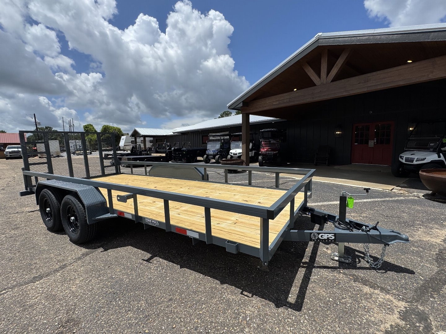 New 2025 GPS Trailers 82"x18' 10K GTT71810K Utility Trailer