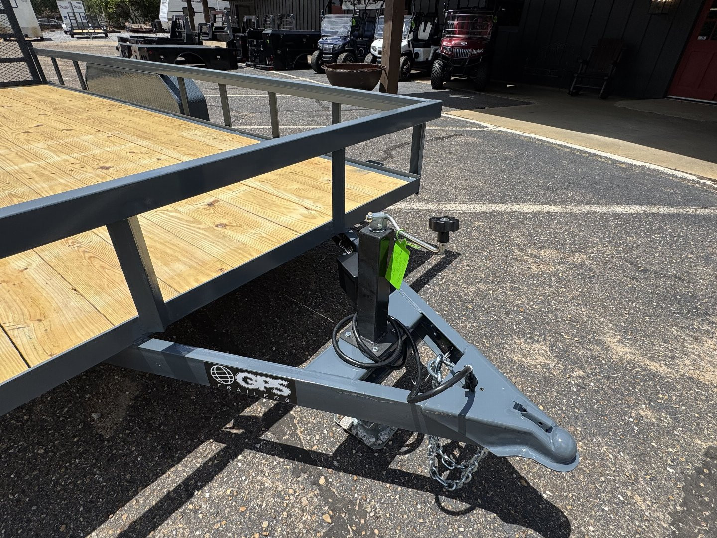 New 2025 GPS Trailers 82"x18' 10K GTT71810K Utility Trailer