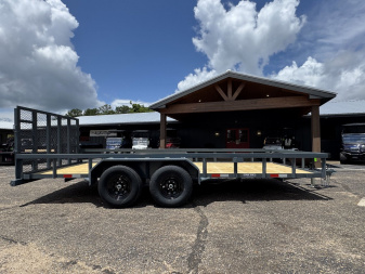 New 2025 GPS Trailers 82"x18' 10K GTT71810K Utility Trailer