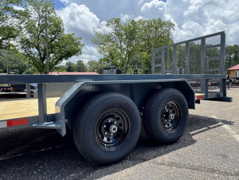 New 2025 GPS Trailers 82"x18' 10K GTT71810K Utility Trailer