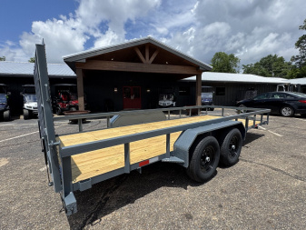 New 2025 GPS Trailers 82"x18' 10K GTT71810K Utility Trailer