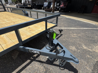 New 2025 GPS Trailers 82"x18' 10K GTT71810K Utility Trailer