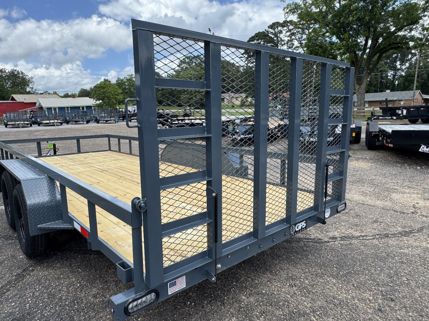 New 2025 GPS Trailers 82"X18' GTT7187K Utility Trailer