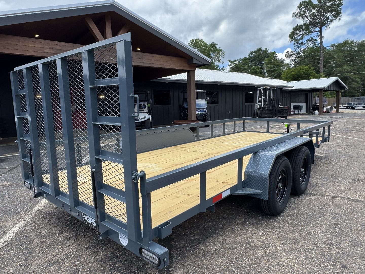 New 2025 GPS Trailers 82"X18' GTT7187K Utility Trailer