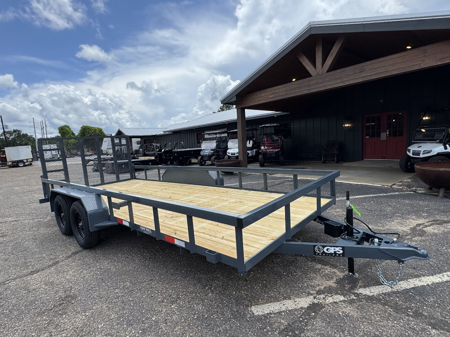 New 2025 GPS Trailers 82"X18' GTT7187K Utility Trailer
