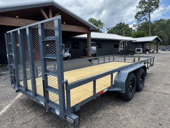 New 2025 GPS Trailers 82"X18' GTT7187K Utility Trailer