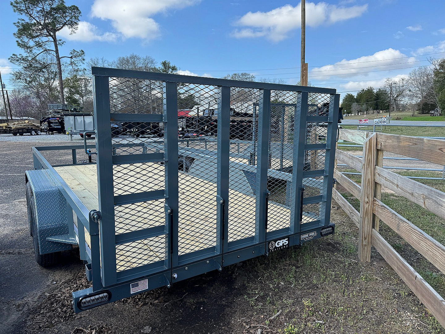 New 2026 GPS Trailers 7x16 Tandem GTT7167K Utility Trailer